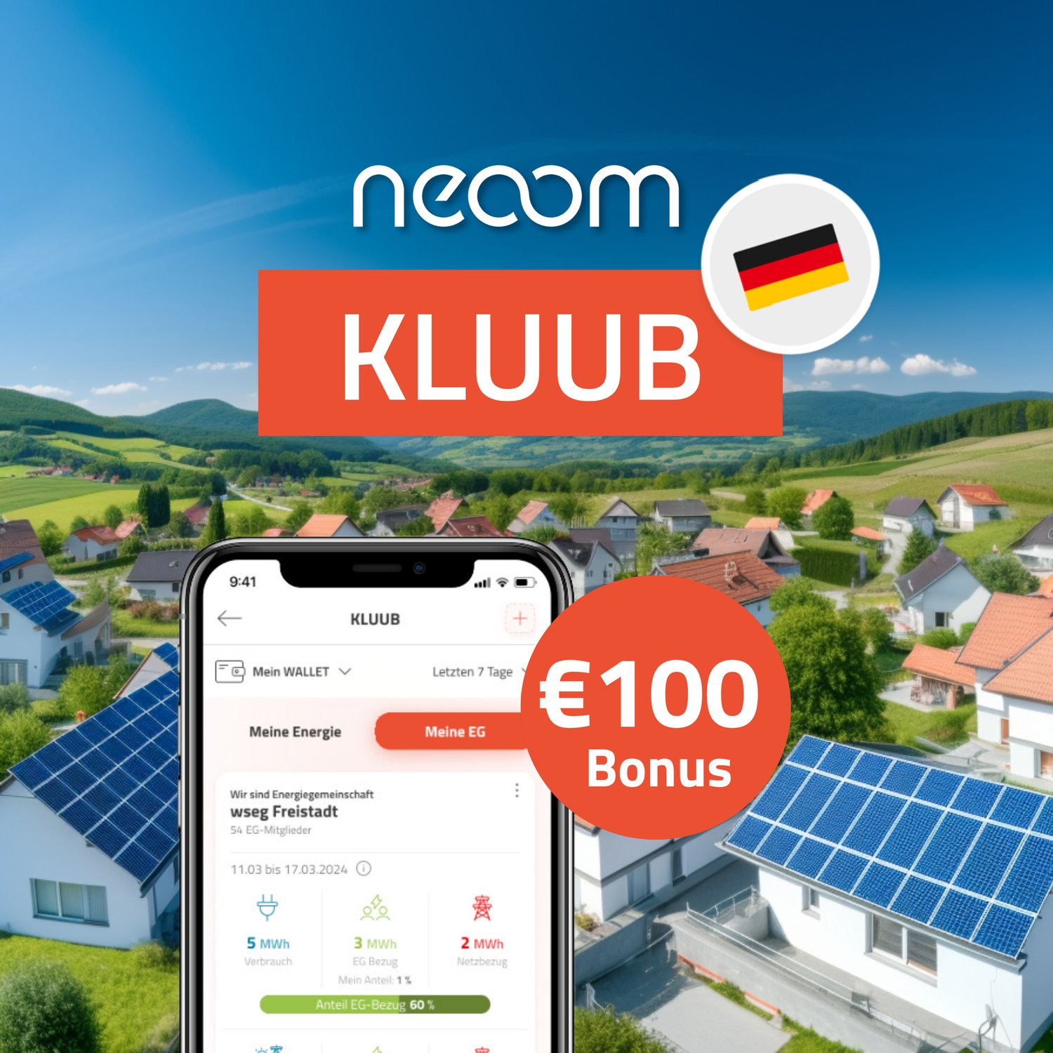 neoom KLUUB_DE_100euro