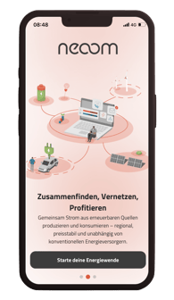 KLUUB_Mockup_Startbildschirm