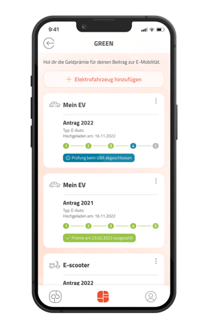 Mockup_App_GREEN_Status_einsehen