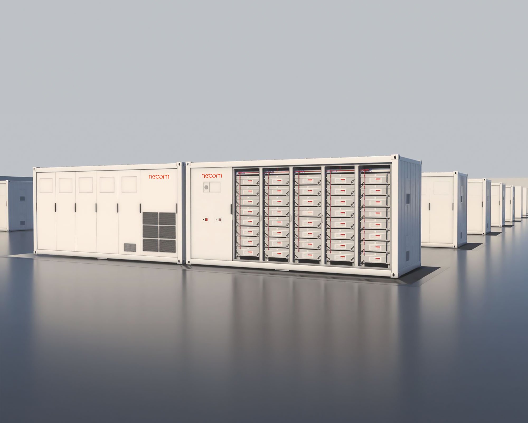 neoom MAASTER Großspeicher für Industrie und Utility Anwendungen