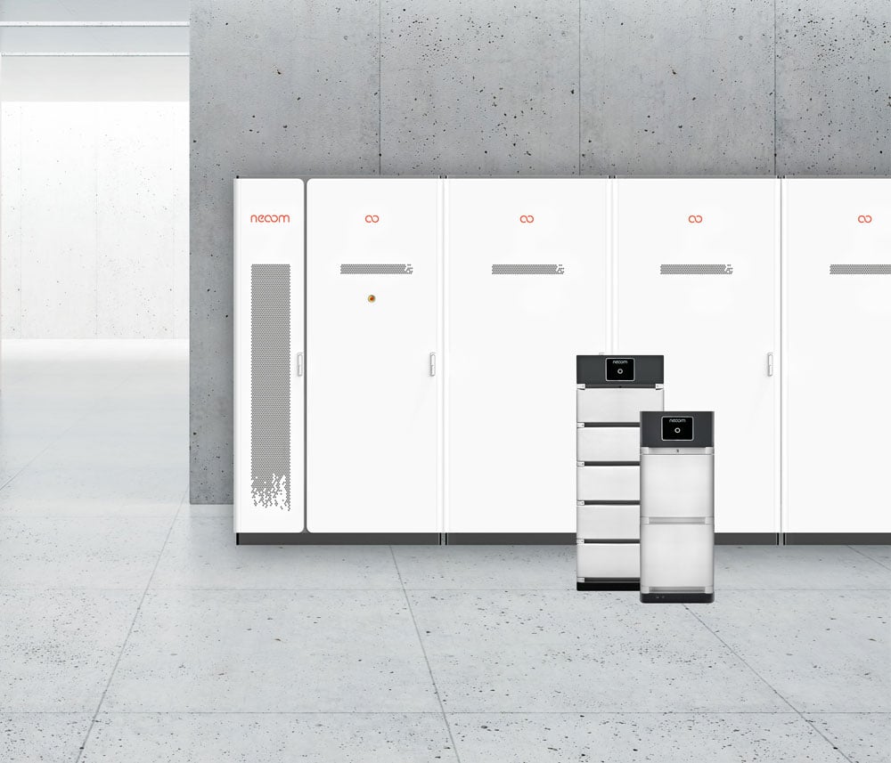 neoom Stromspeicher in verschiedenen Größen