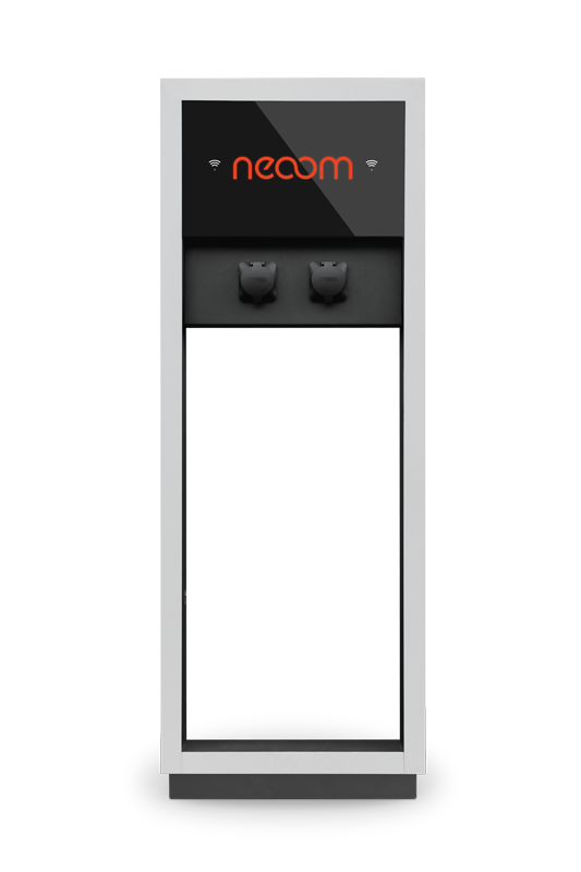 neoom BOOGIE is the intelligent designer charging station